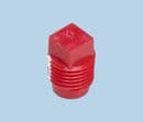 Red Threaded Cartridge Tip Cap TS4P-1000