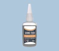 Rubber Toughened Black Very Thick Cyanoacrylate GB80HV Adhesive Dispensing Ltd