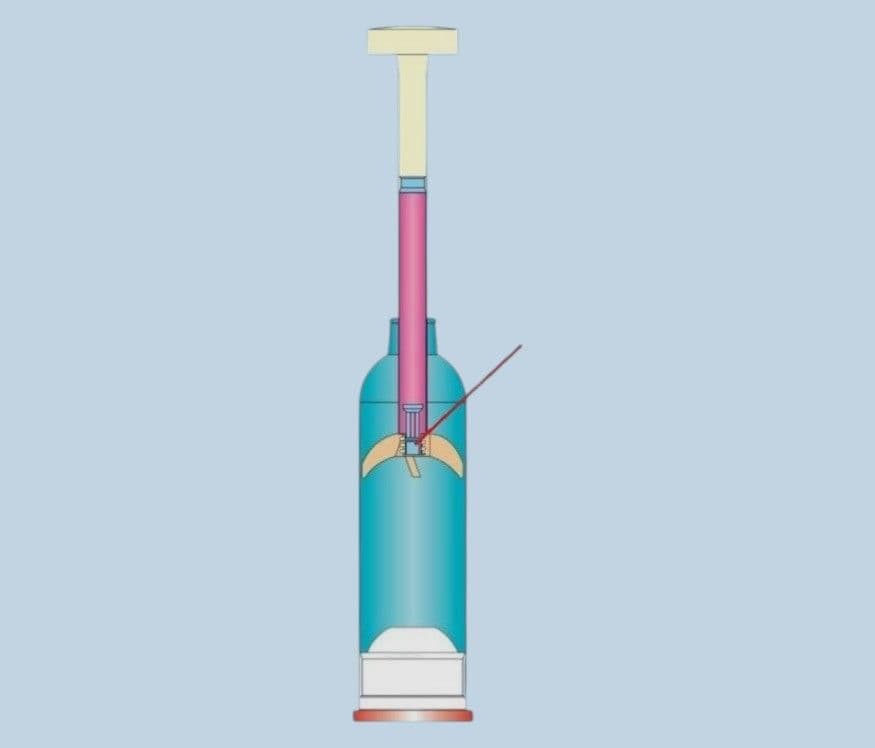 Semkit Visual Aid Techkit head rod piston 600-101S Adhesive Dispensing techcon semkit