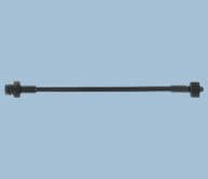 TS1201 Pinch Tube Male/Female Black 1201-000-004BPK Adhesive Dispensing Ltd