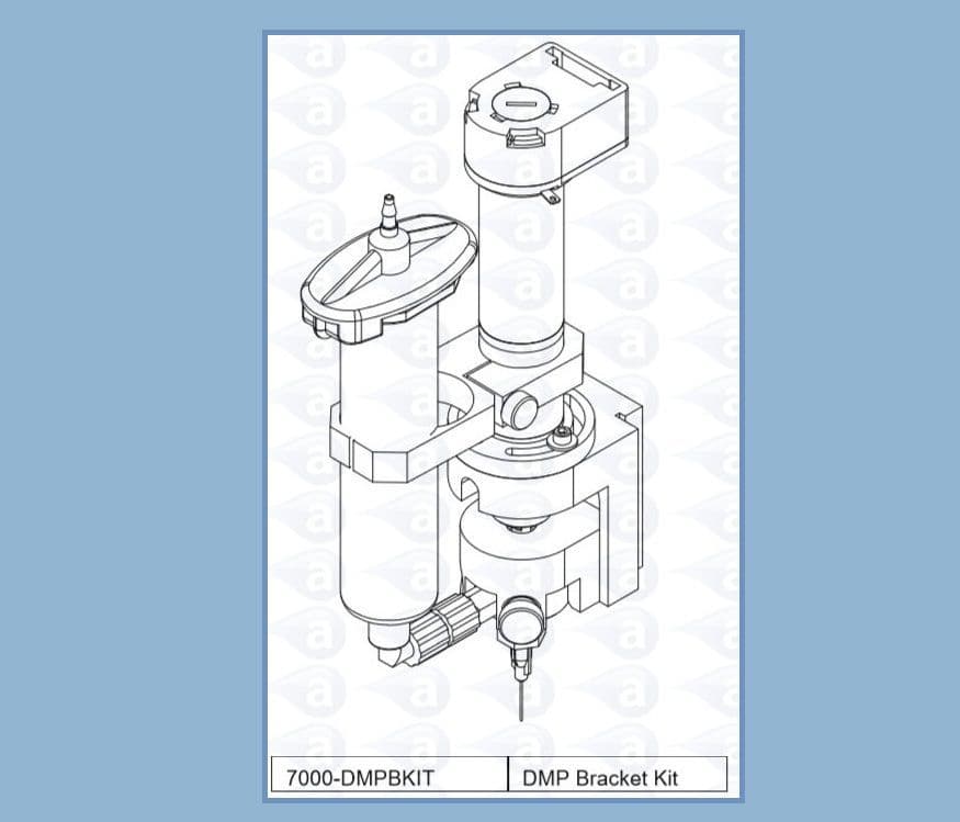 Techcon DMP Bracket Kit for TS7000 Valve 7000-DMPBKIT Adhesive ...