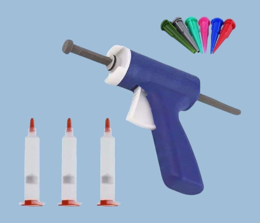 TS710SG 10cc Manual Syringe Gun Dispenser Adhesive Dispensing Ltd