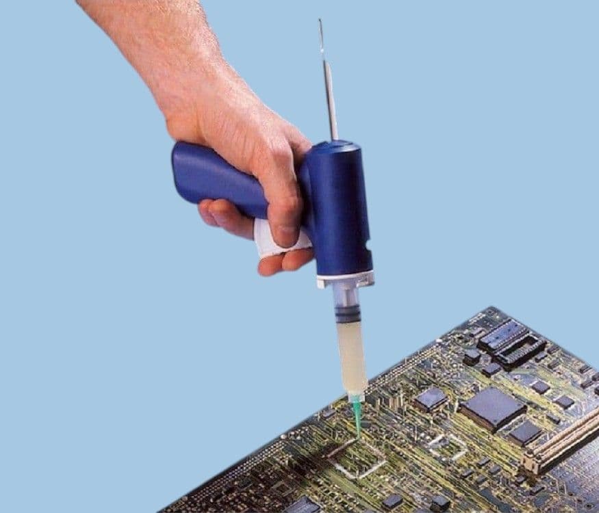 TS710SG 10cc Manual Syringe Gun Dispenser Adhesive Dispensing Ltd