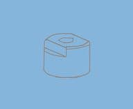 TS941/TS934 Spool Valve End Cap # 927-000-007 Adhesive Dispensing