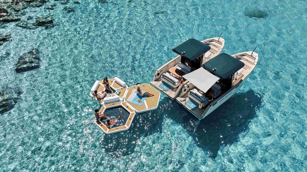Inflatable platform