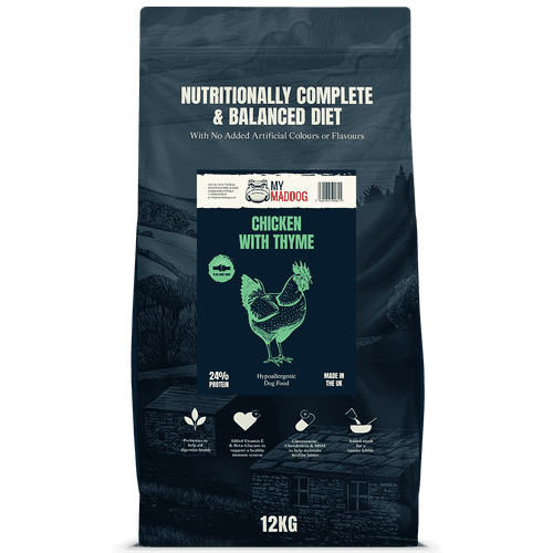 12kg Chicken with Thyme & Joint Care - Hypoallergenic - Complete Dog Food
