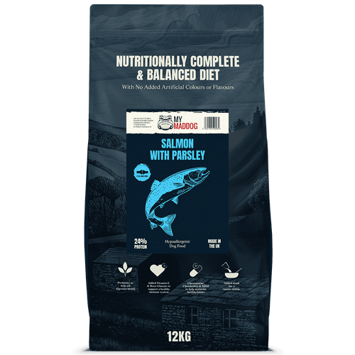 12KG Salmon with Parsley & Joint Care - Hypoallergenic - Complete Dog Food