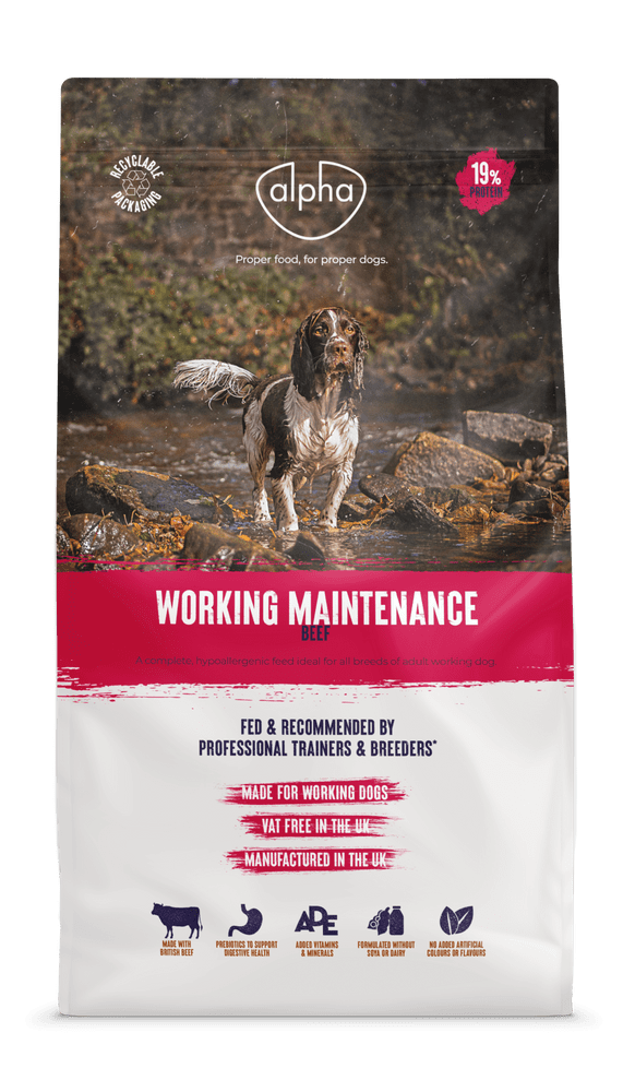 Worker complete online dog food