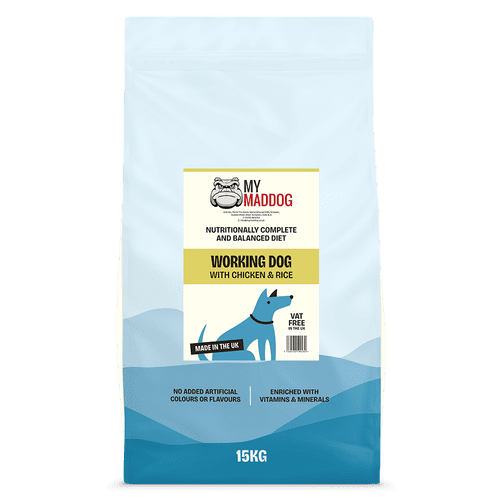 15kg Chicken with Rice - Complete Adult Dog Food