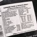 15kg Supreme Duck & Potato - Hypoallergenic - Complete GRAIN FREE Dog Food