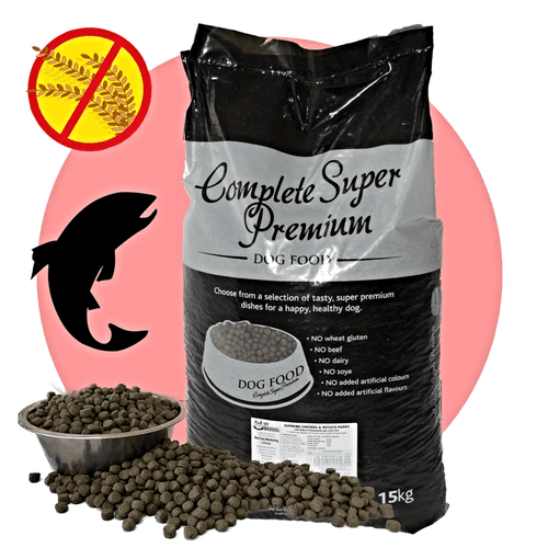 15kg Supreme Salmon & Potato - Hypoallergenic - Complete GRAIN FREE Dog Food