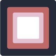 120006 ~ CONCENTRIC SQUARES ~ Go Kreate ~ set 4 dies