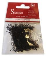 12257-5702 ~ Stamen - Pearlised Black
