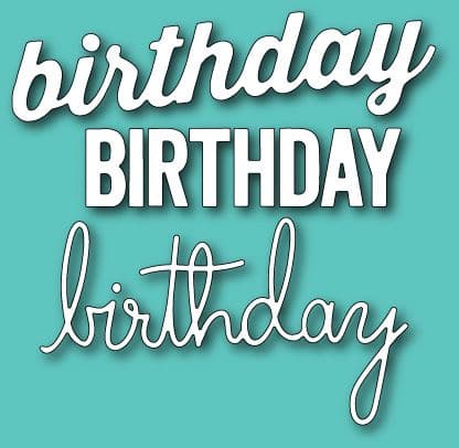 30002 ~ BEST BIRTHDAY EVER ~ Open Studio by Memory Box dies