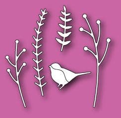 30004 ~ MEADOWBIRD BRANCH ~ Open Studio by Memory Box dies