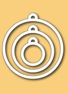 30019 ~ TAG YOU'RE IT CIRCLES ~ Open Studio by Memory Box dies