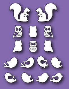 30032 ~ FOREST NEIGHBORS ~ Open Studio by Memory Box dies