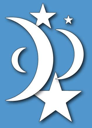 30057 ~ OVER THE MOON AND STARS ~ Open Studio by Memory Box dies