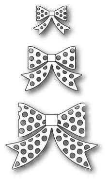 30068 ~ POLKADOT BOWS ~ Open Studio by Memory Box dies
