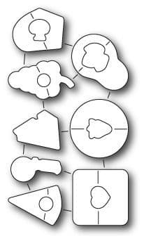 32156~ WE GO GOUDA TOGETHER DIE SET ~ Open Studio by Memory Box dies