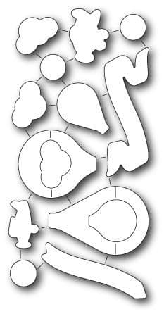 32157~ FLYING BY DIE SET ~ Open Studio by Memory Box dies