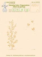 35.0195 ~ GARDEN SCENE ~ embossing folder ~ Leane Creatief BV