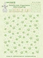 35.2564 ~ Background Stars ~ Embossing folder ~ Leane Creatief BV