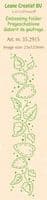 35.2915 ~ Border Ivy & Hearts ~ embossing folder ~ Leane Creatief BV
