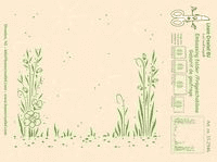 35.2946 ~ Background Garden ~ embossing folder ~ Leane Creatief BV