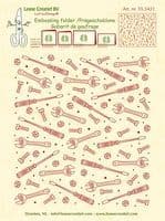 35.3431 ~ Background Tools ~ embossing folder ~ Leane Creatief