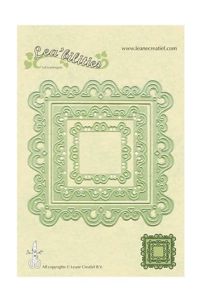 45.8091 ~ CURVED FRAME ~ Leane Creatief Die