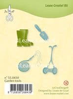 55.0430 ~ GARDEN TOOLS ~ Leane Creatief Clear Stamp