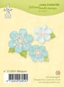 55.0591 ~ BLOSSOM ~ Leane Creatief Clear Stamp