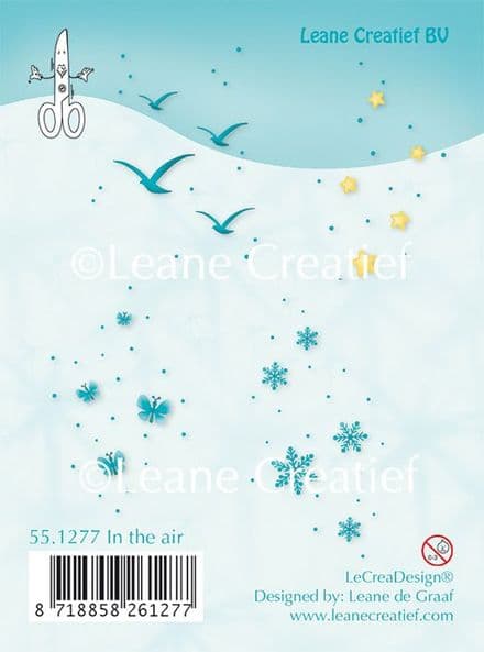 55.1277 ~ IN THE AIR ~ Leane Creatief Clear Stamp