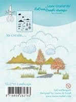 55.2793 ~ LANDSCAPE ~ Leane Creatief Clear Stamp