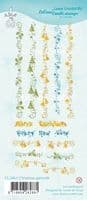 55.2861 ~ CHRISTMAS GARLANDS ~ Leane Creatief Clear Stamp