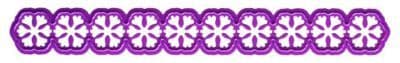 6002/0003 FLOWER Border JOY CRAFTS Cut + Embos die.