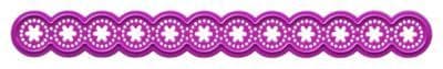 6002/0008 Border CIRCLES + STARS - JOY CRAFTS Cut+Emboss die.