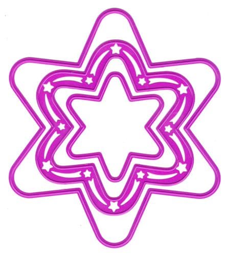 6002/0084 ~ STARS ~ JoyCraft cut + emboss dies.