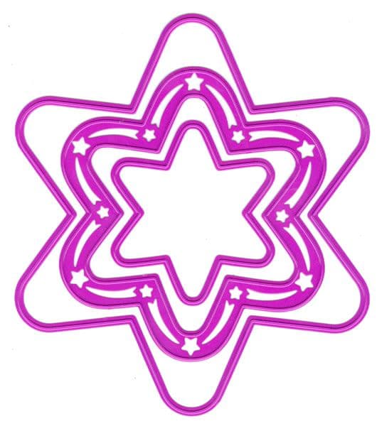 6002/0084 ~ STARS ~ JoyCraft cut + emboss dies.