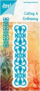 6002/0133 ~ Fleur-de Lys (border)~ JOY CRAFTS Cut+Emboss dies