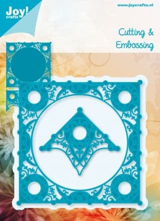 6002/0173 ~ SQUARE and CORNER ~ JOY CRAFTS Cut+Emboss dies