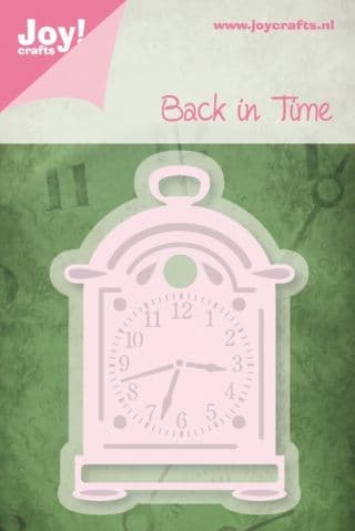 6002/0223 ~ PENDULUM CLOCK ~ JOY CRAFTS Cut and emboss