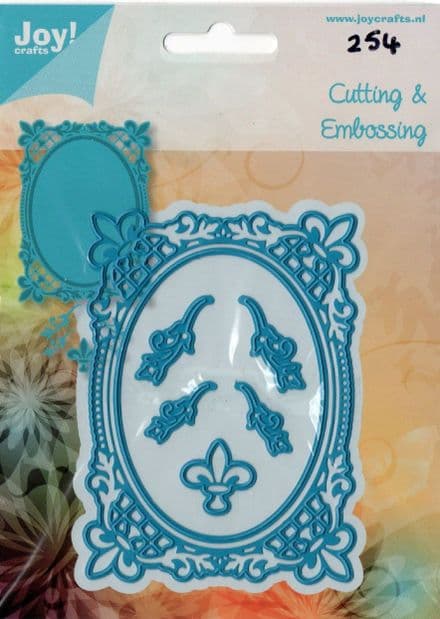 6002/0254 ~ LILY FRAME ~ JOY CRAFTS Cut+Emboss dies
