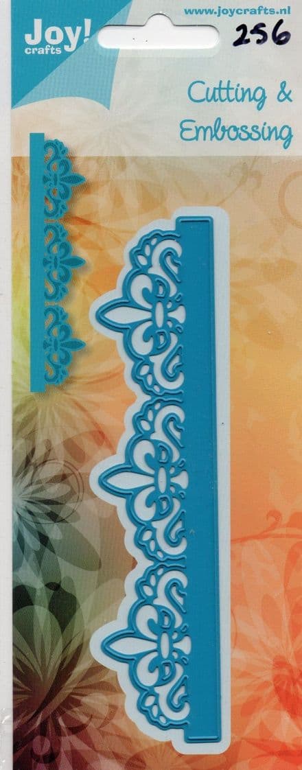6002/0256 ~ FRENCH LILY BORDER ~ JOY CRAFTS Cut+Emboss dies