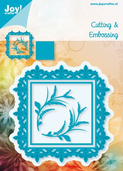 6002/0257 ~ WILLOW BORDER ~ JOY CRAFTS Cut+Emboss set 4 dies