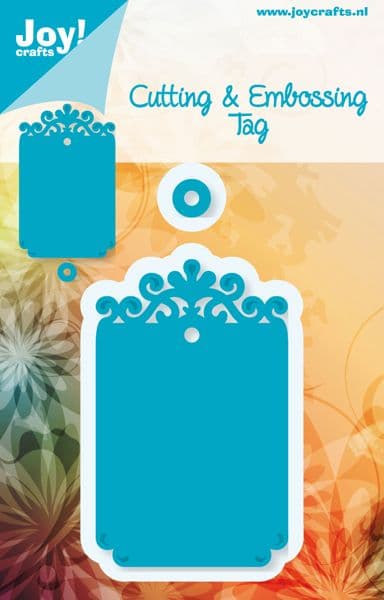6002/0269 ~ LABEL 1 ~ JOY CRAFTS Cut+Emboss dies