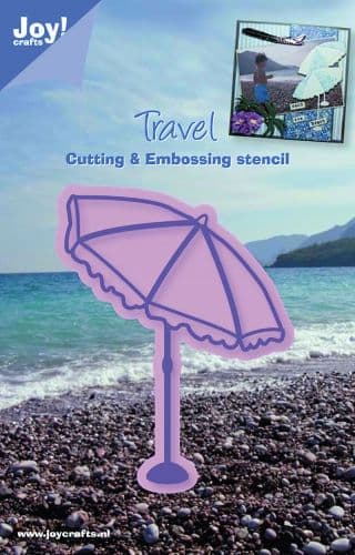6002/0284 ~ PARASOL ~ JOY CRAFTS Cut+Emboss die