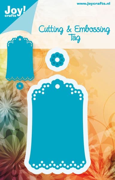 6002/0285 ~ LABEL 2 ~ JOY CRAFTS Cut+Emboss dies