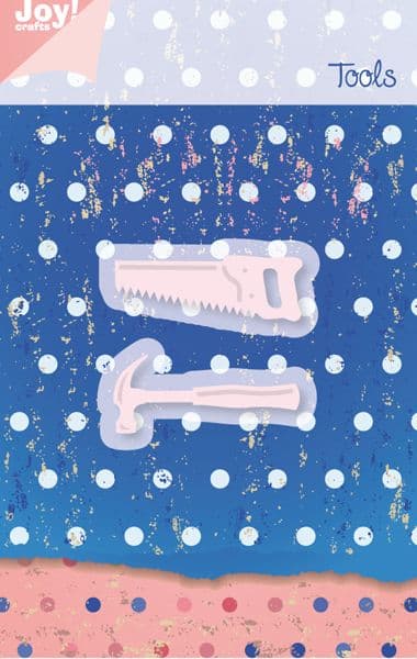 6002/0294 ~ SAW and HAMMER ~ JOY CRAFTS Cut+Emboss dies